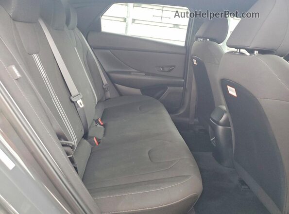 KMHLM4DG4SU866730 2025 HYUNDAI ELANTRA Gray Вид задніх сидінь