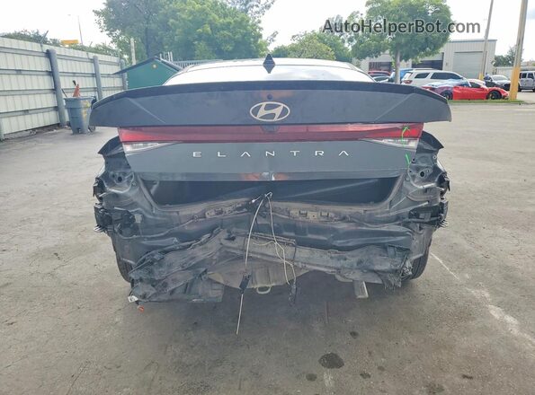 KMHLM4DG4SU866730 2025 HYUNDAI ELANTRA Gray Вид ззаду