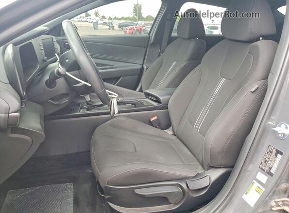 KMHLM4DG4SU866730 2025 HYUNDAI ELANTRA Gray Вид салону спереду