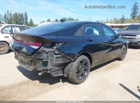 KMHLM4DG4TU190362 2026 HYUNDAI ELANTRA Черный Задняя правая четверть