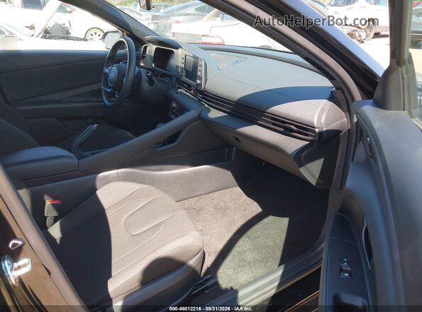 KMHLM4DG4TU190362 2026 HYUNDAI ELANTRA Черный Вид салона спереди