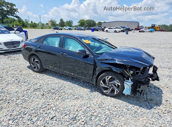 KMHLM4DG5SU073744 2025 HYUNDAI ELANTRA Black Front right