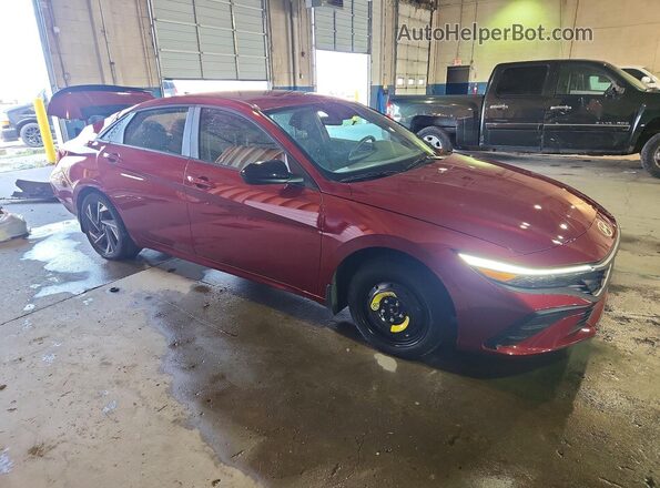 KMHLM4DG5SU084405 2025 HYUNDAI ELANTRA Red Front right