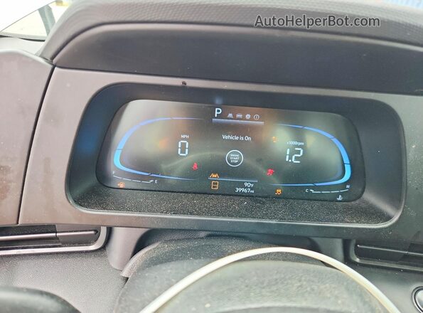 KMHLM4DG5SU907883 2025 HYUNDAI ELANTRA Gray Vista del cuadro de instrumentos