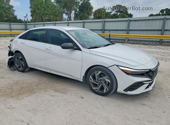 KMHLM4DG5SU984950 2025 HYUNDAI ELANTRA White Передня права чверть