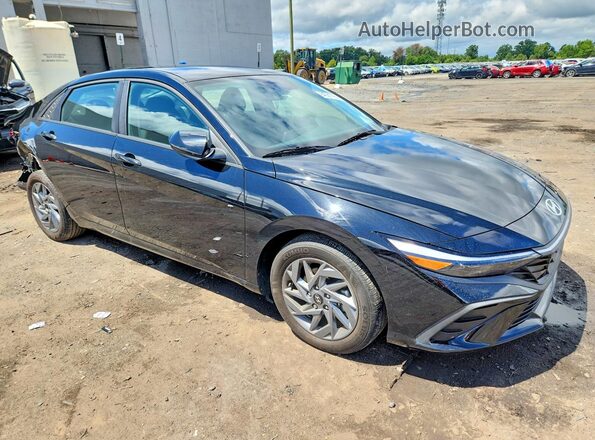 KMHLM4DG6RU796528 2024 HYUNDAI ELANTRA Черный Передняя правая четверть