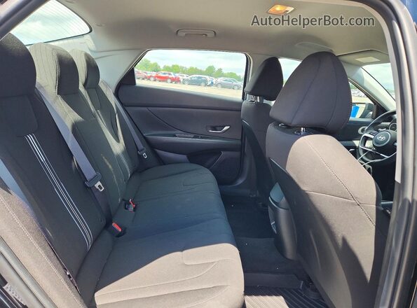KMHLM4DG6RU796528 2024 HYUNDAI ELANTRA Черный Вид задних сидений
