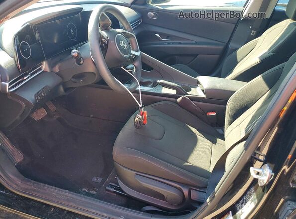 KMHLM4DG6RU847946 2024 HYUNDAI ELANTRA Black Widok wnętrza z przodu