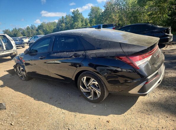 KMHLM4DG6SU917113 2025 HYUNDAI ELANTRA Black უკანა მარცხენა
