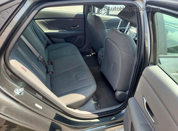 KMHLM4DG6TU170906 2026 HYUNDAI ELANTRA Gray Вид задніх сидінь