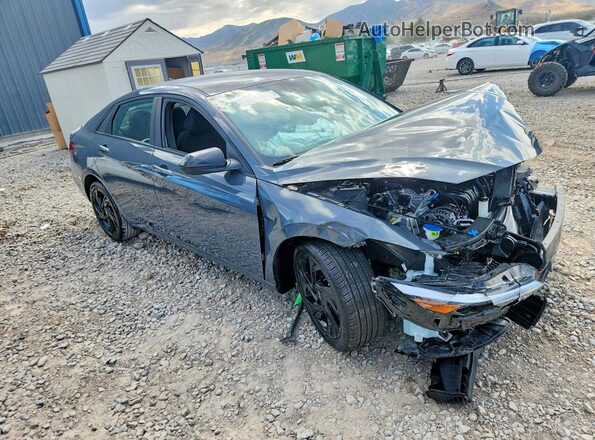 KMHLM4DG6TU231316 2026 HYUNDAI ELANTRA Gray Передня права чверть