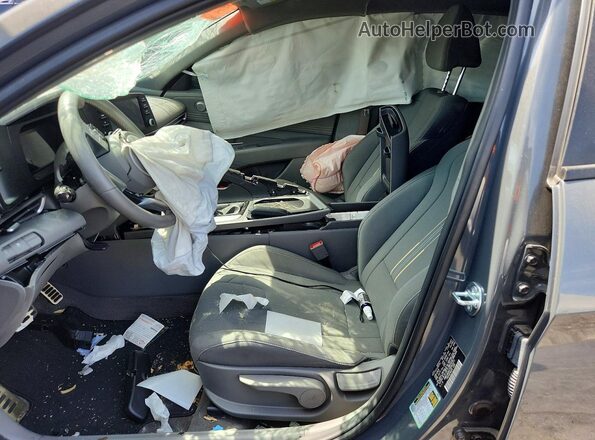 KMHLM4DG7SU065371 2025 HYUNDAI ELANTRA Charcoal Front interior view