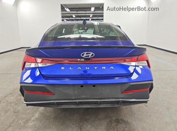 KMHLM4DG7TU099490 2026 HYUNDAI ELANTRA Blue Вид ззаду