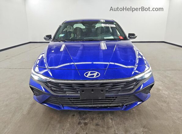 KMHLM4DG7TU099490 2026 HYUNDAI ELANTRA Blue Вид спереду
