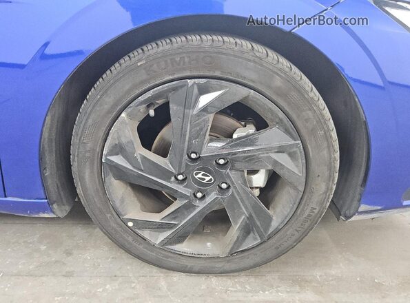 KMHLM4DG7TU099490 2026 HYUNDAI ELANTRA Blue 