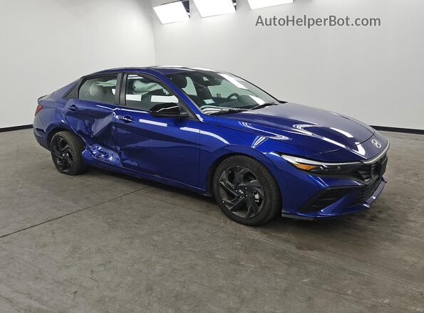 KMHLM4DG7TU099490 2026 HYUNDAI ELANTRA Blue 