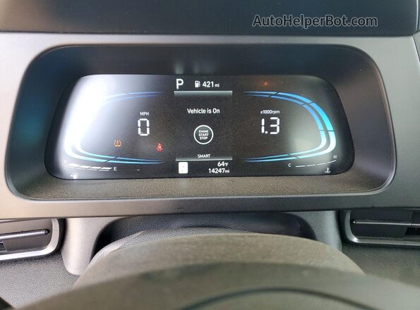 KMHLM4DG7TU150244 2026 HYUNDAI ELANTRA White Instrument cluster view
