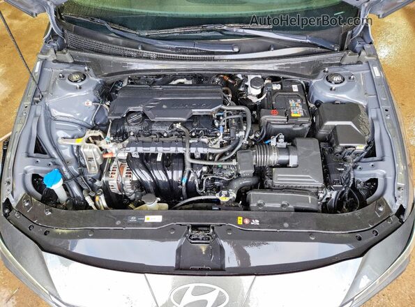 KMHLM4DG8RU743684 2024 HYUNDAI ELANTRA Gray Вид задньої частини салону