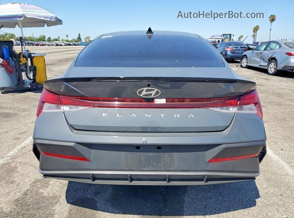 KMHLM4DG9SU886469 2025 HYUNDAI ELANTRA Gray უკანა ხედი