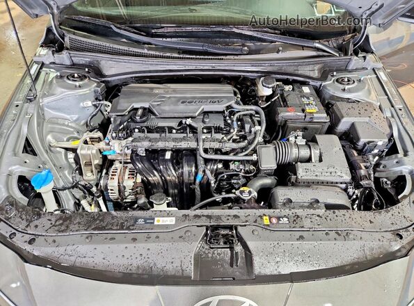 KMHLM4DGXTU120154 2026 HYUNDAI ELANTRA Gray Rear interior view