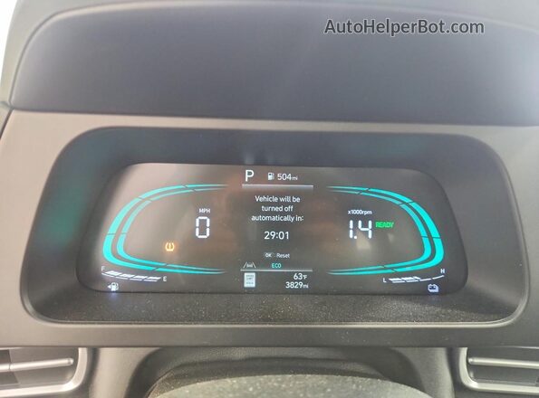 KMHLM4DJ8TU211709 2026 HYUNDAI ELANTRA White Instrument cluster view