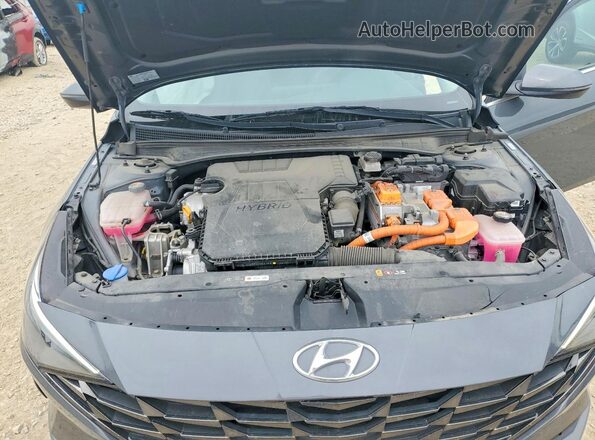 KMHLN4AJ7PU070817 2023 HYUNDAI ELANTRA Gray Սալոնի հետևի տեսք