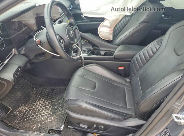 KMHLN4AJ7PU070817 2023 HYUNDAI ELANTRA Gray Սալոնի դիմացի տեսք