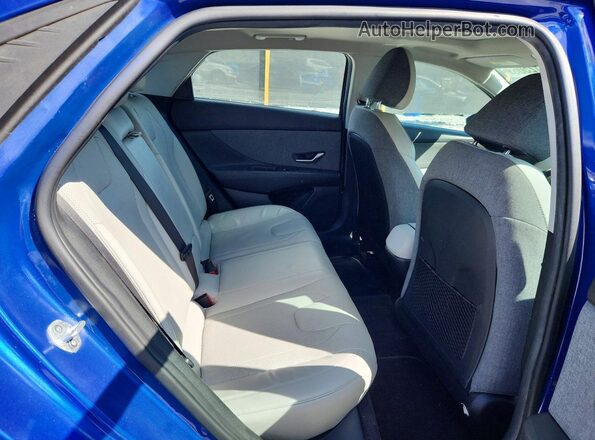 KMHLP4AG5MU171882 2021 HYUNDAI ELANTRA Синий Вид задних сидений