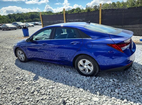 KMHLP4AG5MU171882 2021 HYUNDAI ELANTRA Синий Задняя левая четверть