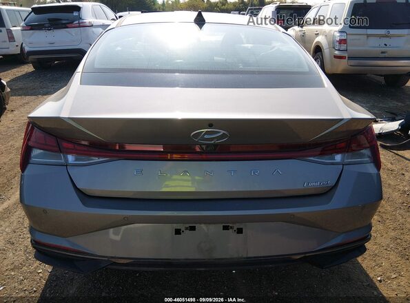 KMHLP4AG5PU481826 2023 HYUNDAI ELANTRA Gray 
