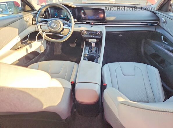 KMHLP4AG9MU170752 2021 HYUNDAI ELANTRA Красный Вид панели приборов