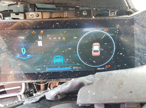 KMHLP4DG0SU869552 2025 HYUNDAI ELANTRA Black ხელსაწყოთა პანელის ხედი