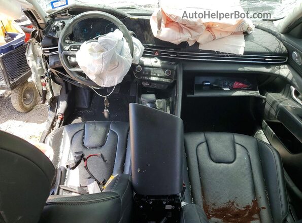 KMHLP4DG0SU869552 2025 HYUNDAI ELANTRA Black წინა პანელის ხედი