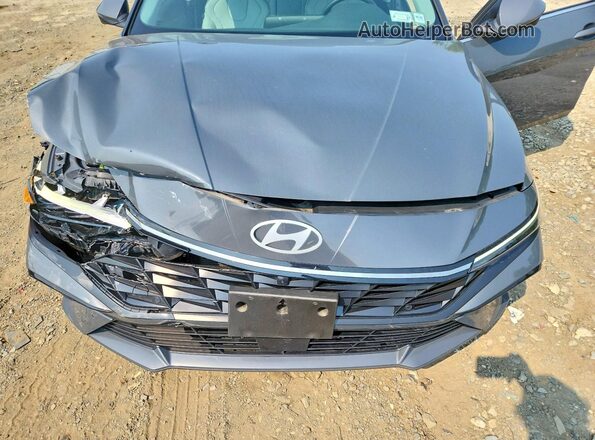 KMHLP4DG1RU760687 2024 HYUNDAI ELANTRA Серый Вид задней части салона