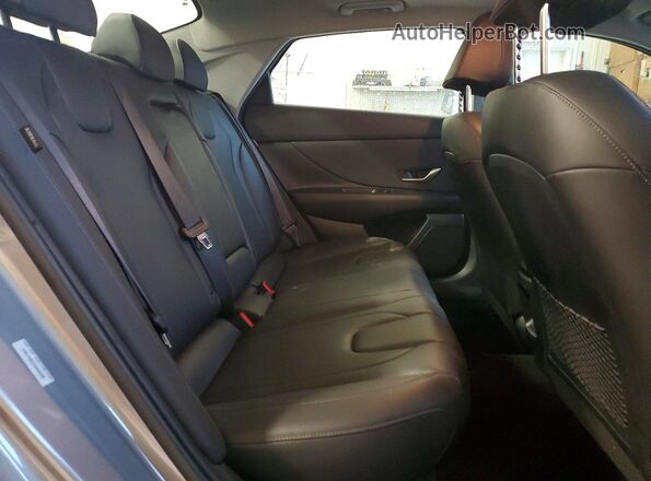 KMHLP4DG2SU040398 2025 HYUNDAI ELANTRA Gray Rear seats view