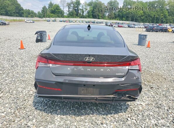 KMHLP4DG2SU944087 2025 HYUNDAI ELANTRA Charcoal Вид ззаду