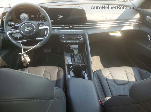KMHLP4DG2TU108829 2026 HYUNDAI ELANTRA Charcoal Dashboard view