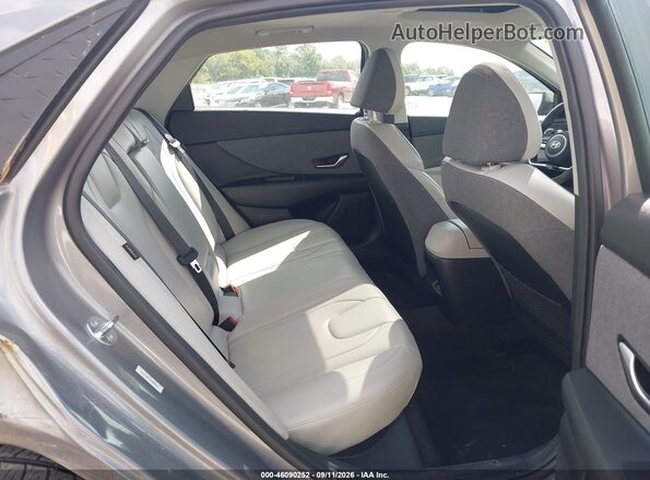 KMHLP4DG7SU908430 2025 HYUNDAI ELANTRA Gray Вид наклейки з VIN-кодом