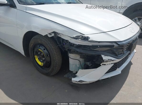 KMHLP4DG8SU910901 2025 HYUNDAI ELANTRA White Vista frontal