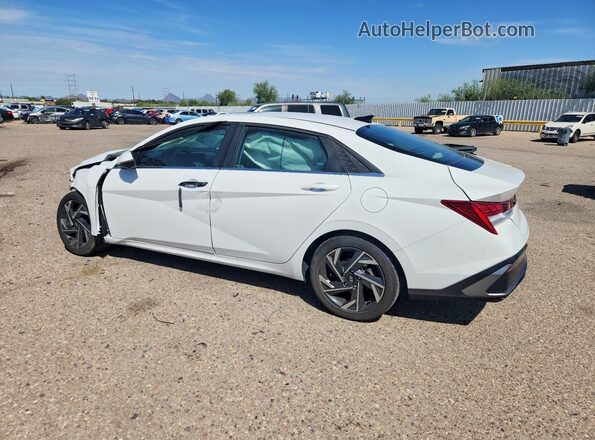 KMHLP4DG9RU832154 2024 HYUNDAI ELANTRA White Trasero izquierdo