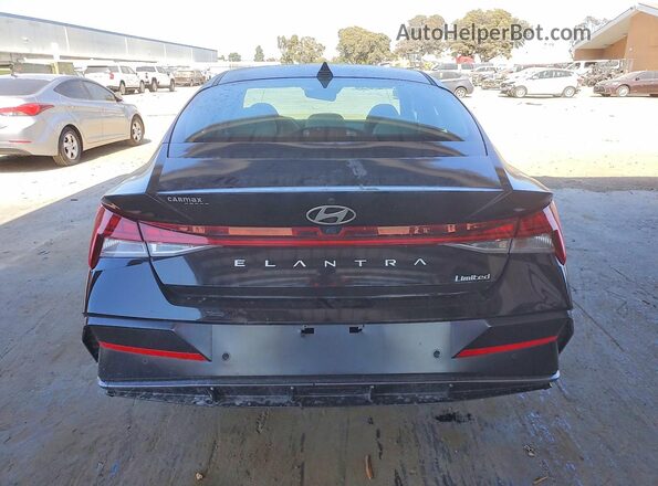 KMHLP4DGXRU724562 2024 HYUNDAI ELANTRA Black Vista trasera