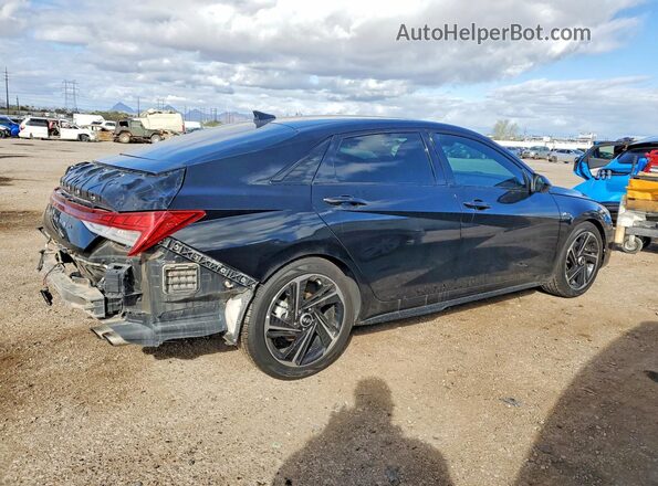 KMHLR4AF0PU372210 2023 HYUNDAI ELANTRA Black Задня права чверть
