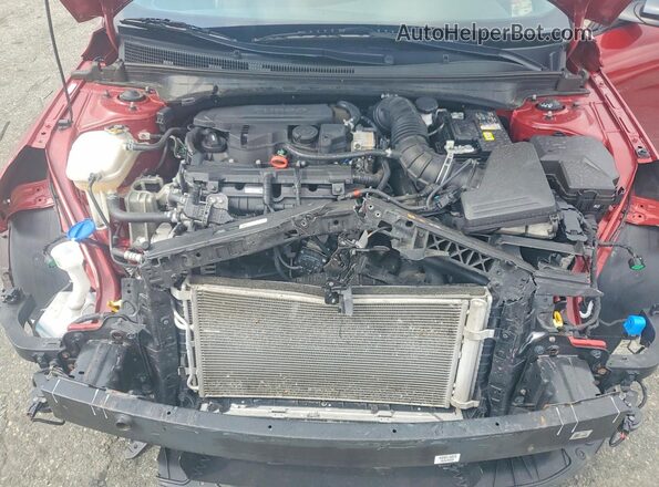 KMHLR4AF0PU593032 2023 HYUNDAI ELANTRA Red უკანა სალონის ხედი