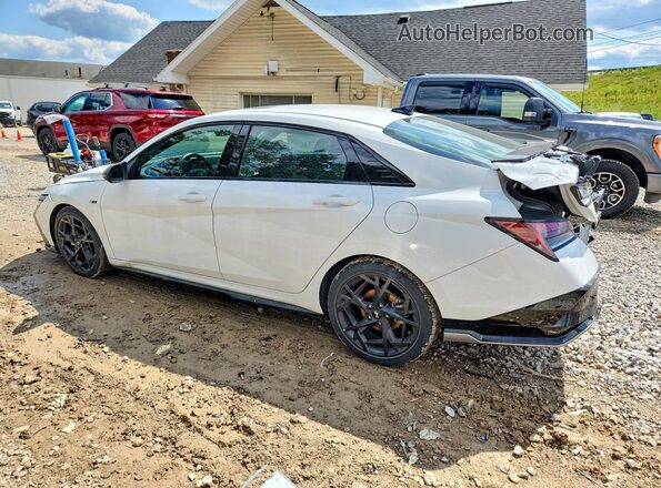 KMHLR4DF0SU061008 2025 HYUNDAI ELANTRA Белый Задняя левая четверть