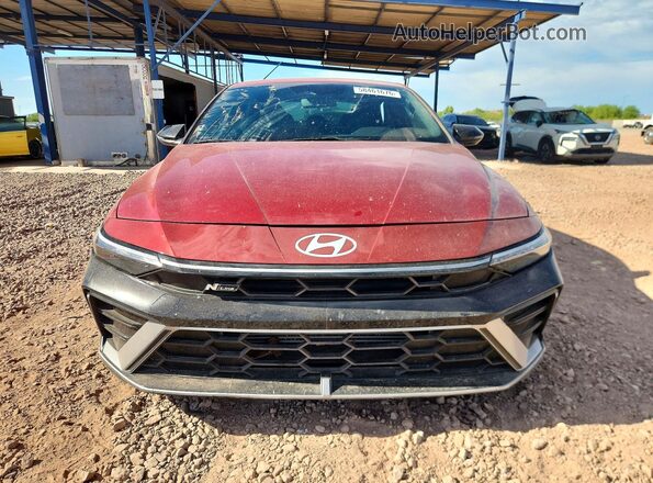 KMHLR4DF3SU904389 2025 HYUNDAI ELANTRA Красный Вид спереди
