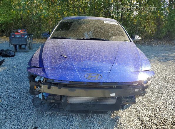 KMHLR4DF7RU768312 2024 HYUNDAI ELANTRA Синий Вид спереди