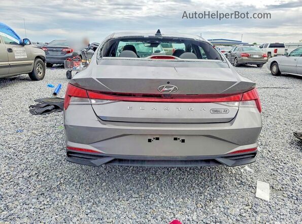 KMHLS4AG0PU479562 2023 HYUNDAI ELANTRA Gray უკანა ხედი