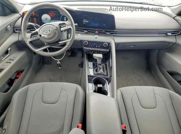 KMHLS4AG0PU479562 2023 HYUNDAI ELANTRA Gray წინა პანელის ხედი