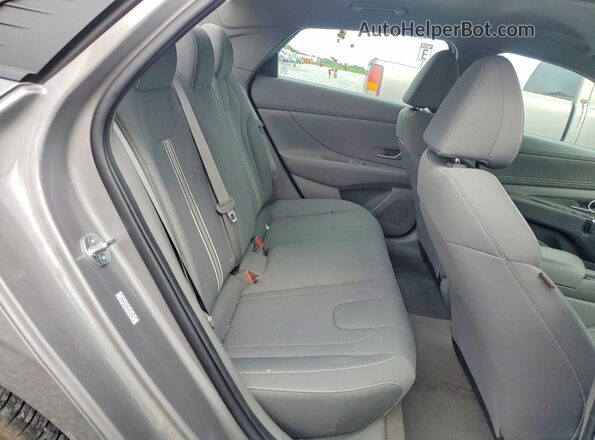 KMHLS4AG0PU479562 2023 HYUNDAI ELANTRA Gray უკანა სავარძლების ხედი