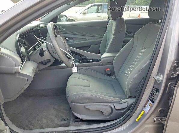 KMHLS4AG1NU342952 2022 HYUNDAI ELANTRA Gray Սալոնի դիմացի տեսք